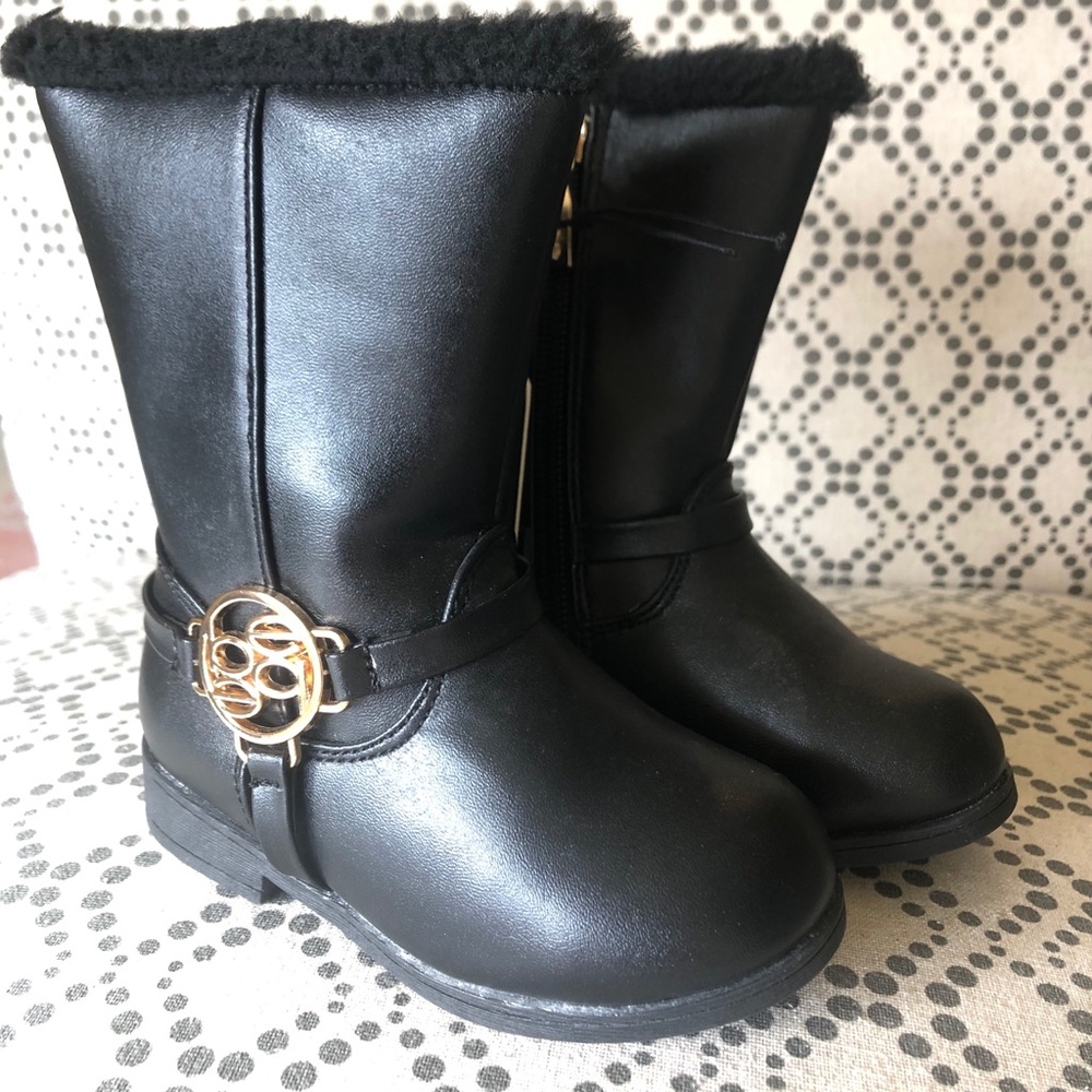 BEBE Toddler Girls Winter Riding Boots